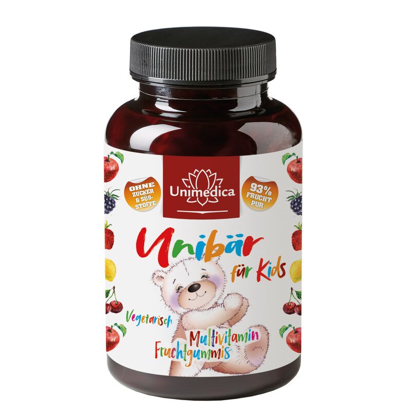Unibär für Kids - Multivitamin - Fruchtgummis - 60 Gummis