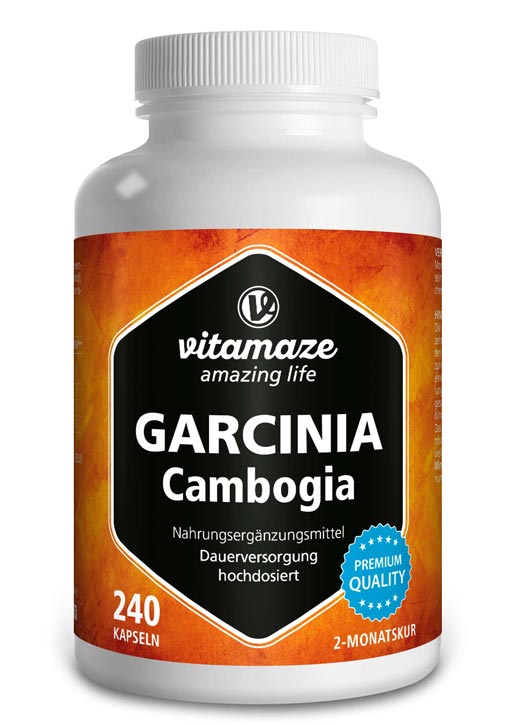 Garcinia Cambogia hochdosiert + Cholin